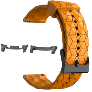 Fr Samsung Galaxy Watch 8 / 8 Classic / Ultra 2 Silikon Band Orange