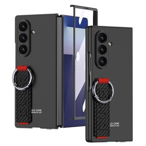 F�r Samsung Galaxy Z Fold7 5G Displayschutz Halter Band H�lle Carbon