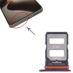 F�r Xiaomi 14T 5G SIM Kartenhalter Dual SIM Card Tray Reparatur Ersatzteil Schwarz