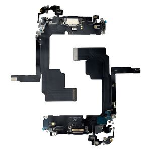 F�r Apple iPhone 15 Pro Ladeanschluss Dock Connector Ersatzteil Blau