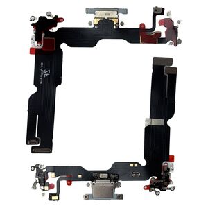 F�r Apple iPhone 15 Plus Ladeanschluss Dock Connector Ersatzteil Blau