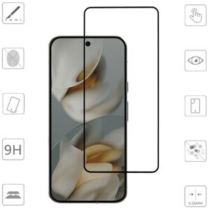 Fr Google Pixel 10 Pro XL 1x 3D Premium Full 9H 0,3mm Hart Glas Folie
