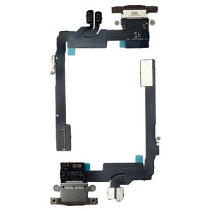 F�r Apple iPhone 16 Pro Ladeanschluss Dock Connector Reparatur Ersatz Gold