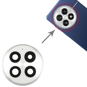 F�r OnePlus 13 Kamera Linse Abdeckung R�ckseite Reparatur Ersatzteil Silber