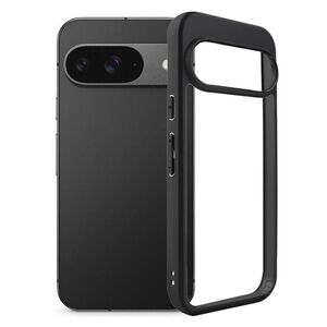 Fr Google Pixel 10 / 10 Pro Frosted TPU / PC Schutz Hlle Schwarz