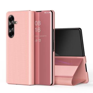 F�r Samsung Galaxy Z Fold7 5G View Spiegel Wake UP Smart H�lle Pink