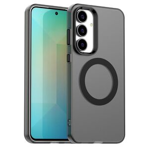 F�r Samsung Galaxy S25 FE 5G Candy Design Magsafe Hybrid H�lle Schwarz