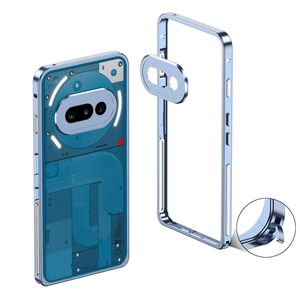 F�r Nothing Phone 3a Metallrahmen W�rmeableitung Schutz H�lle Blau