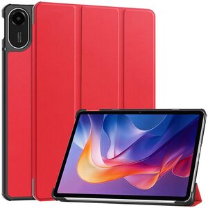 Fr Xiaomi Redmi Pad 2 4G 11 Zoll 2025 3folt Wake UP Smart Tasche Rot