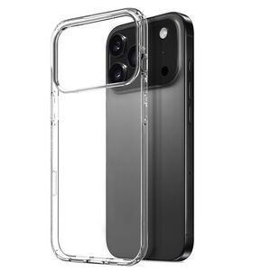 Fr Apple iPhone 17 Pro TPU Silikon Schutz Hlle Dnn Transparent