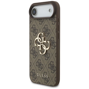 Guess Apple iPhone 17 Air 4G Big Logo Schutzh�lle Case Cover Braun