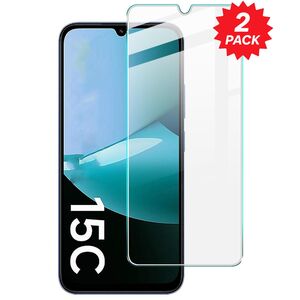 Hlle fr Xiaomi Redmi 15C 5G / 4G Handy Silikon Tasche TPU 9H Hart Glas AUSWAHL