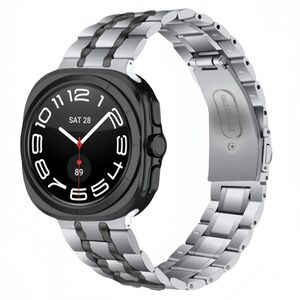 Fr Samsung Galaxy Watch 8 / 8 Classic Five Bead Edelstahl Ersatz Watch Armband