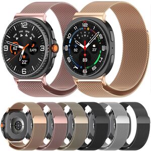 F�r Samsung Galaxy Watch 8 / 8 Classic xDfind Metall Armband Magnetverschluss