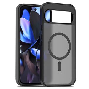 Fr Google Pixel 10 Pro XL Skin Feel MagSafe TPU Hybrid Hlle Schwarz