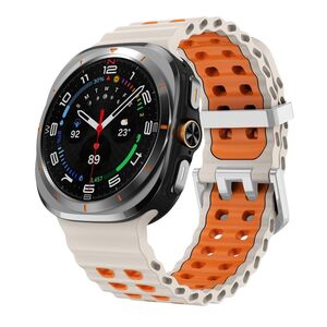 Ocean Two Color Silikon Armband fr Samsung Galaxy Watch Ultra / Ultra 2025