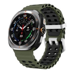 Ocean Two Color Silikon Armband f�r Samsung Galaxy Watch Ultra / Ultra 2025