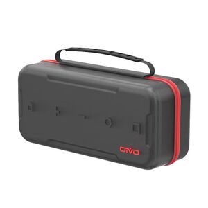F�r Nintendo Switch 2 Tasche mit St�nder Transport Case Schwarz Rot