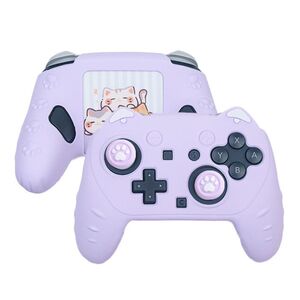 Fr Nintendo Switch 2 Pro Controller Silikon Schutzhlle Lila