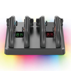 Fr Nintendo Switch 2 Controller Magnetische Ladestation Schwarz