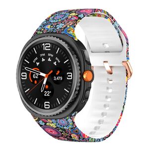 Silikon Motiv Design Armband f�r Samsung Galaxy Watch 8 / 8 Classic