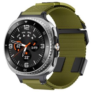 Geflochtenes Nylon Armband f�r Samsung Galaxy Watch 8 / 8 Classic Premium Sport