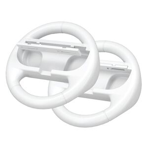 F�r Nintendo Switch 2 / Switch Joy-Con 2er Set Lenkrad-Griffe Wei�