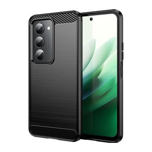 Fr Xiaomi Redmi 15 5G / 4G Carbon Brushed Design TPU Hlle Schwarz