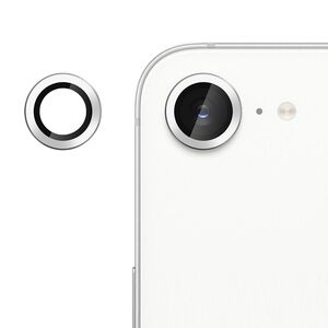 F�r Apple iPhone 16e Kalebol Ultra D�nn 9H Kamera Schutzglas Silber