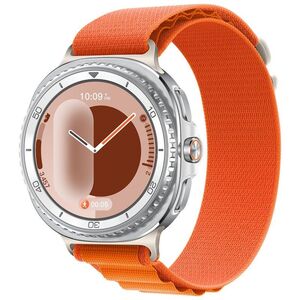 Nylon Armband fr Samsung Galaxy Watch 8 / 8 Classic im Alpine Loop Design