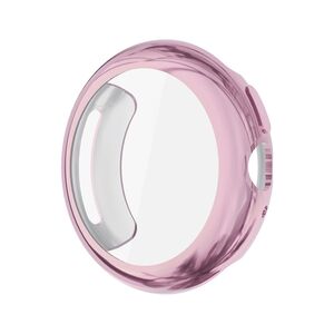 Fr Google Pixel Watch 4 45mm Electroplated TPU Schutz Hlle Rosa
