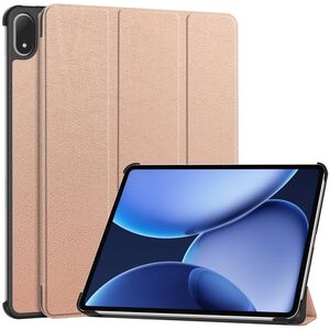 Fr OnePlus Pad 2 Pro / Pad 3 3folt Wake Smart Tasche Hlle Rose Gold