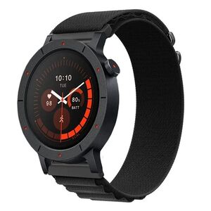 F�r CMF Watch 3 Pro Alpine Loop Nylon Design Armband Schwarz