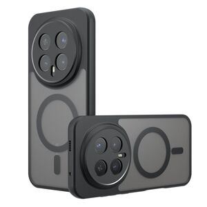 F�r Honor Magic 8 Pro Armor MagSafe TPU PC Hybrid Schutz H�lle Schwarz