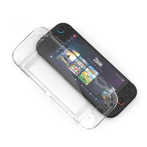 F�r Nintendo Switch 2 Split PC Schutzgeh�use Transparent