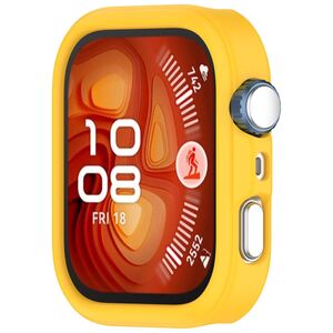 F�r Huawei Watch Fit 4 Pro Soft Silikon Schutz H�lle Geh�use Gelb