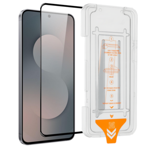 F�r Samsung Galaxy S25 FE 5G SnapFit 9H Glas mit Installationshilfe