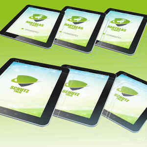 Tempered Echtglas Schutz Folie H9 und normale Displayschutzfolien f�r Tablet