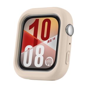 F�r Huawei Watch Fit 4 Soft Silikon Schutz H�lle Geh�use Beige