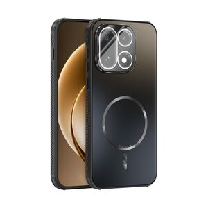 F�r OnePlus 15 Kunststoff MagSafe W�rmeableitung Frosted H�lle Schwarz