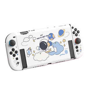 F�r Nintendo Switch 2 TPU Schutzh�lle mit Superman-Astronaut-Motiv