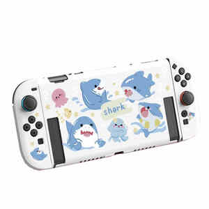 F�r Nintendo Switch 2 TPU Schutzh�lle mit s��em Hai-Motiv