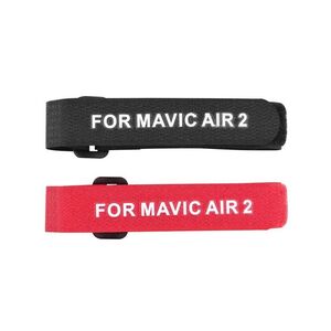 F�r DJI Mavic Air 2 Propeller Fixierband Set Drohne Rot Schwarz