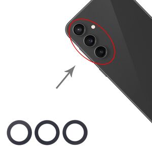 F�r Samsung Galaxy S23 FE SM-S711B Back Kamera Linse Reparatur Ersatzteil