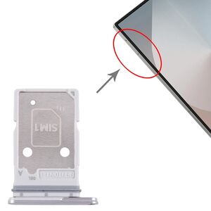 F�r Samsung Galaxy Z Fold7 SM-F966B SIM Karten Tray Dual SIM Silber Ersatzteil