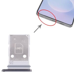 F�r Samsung Galaxy S25 Edge SIM Karten Tray Dual SIM Schwarz Ersatzteil