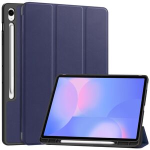 F�r Samsung Galaxy Tab S10 FE Plus 3folt Wake UP Tasche H�lle Blau