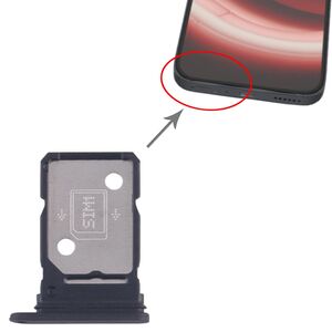 F�r Nothing Phone 2A SIM Karten Tray Dual SIM Ersatzteil Schwarz