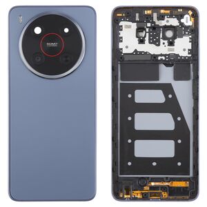 F�r ZTE Blade V70 Max Akkudeckel Backcover mit Mittelrahmen Ersatzteil Lila