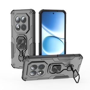 F�r Xiaomi Redmi Note 15 Pro Plus 5G Hybrid Metallring H�lle Schwarz